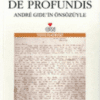 Oscar Wilde «De Profundis»